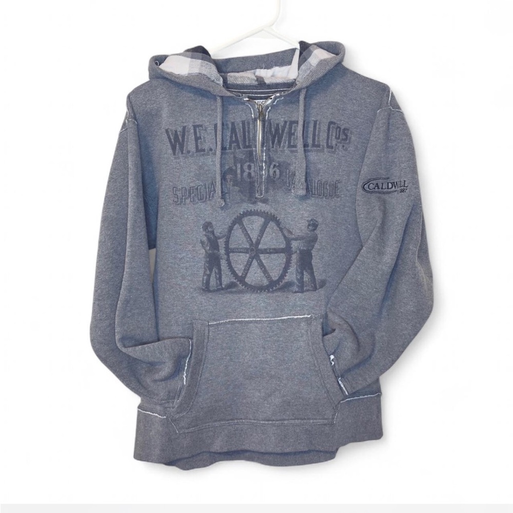 J. America Charcoal Gray Men's Hoodie